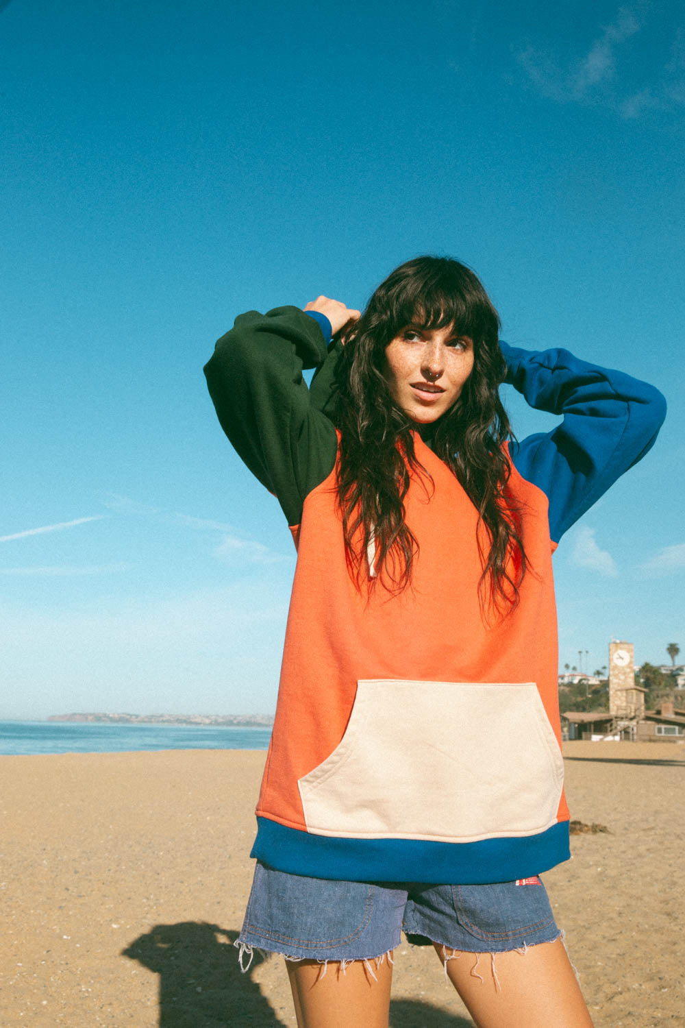 トップス BEEDEN PRINT OVER HOODIE PRINT OVER HOODIE – BEEDEN