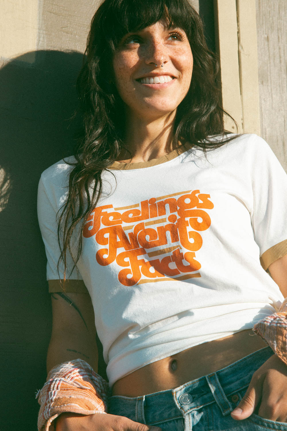 Feelings Aren't Facts | Fitted Ringer – The Bee & The Fox