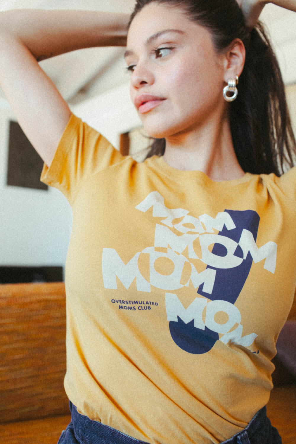 MOM! Shirt - Overstimulated Moms Club T-Shirt in Unisex Sizes