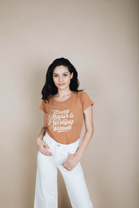 Every Mother is a Working Woman Scoop Neck Shirt by The Bee and The Fox