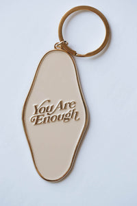 You are Enough Keychain by The Bee and The Fox