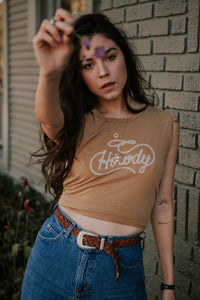  Howdy Muscle Tee for Women by The Bee & The Fox