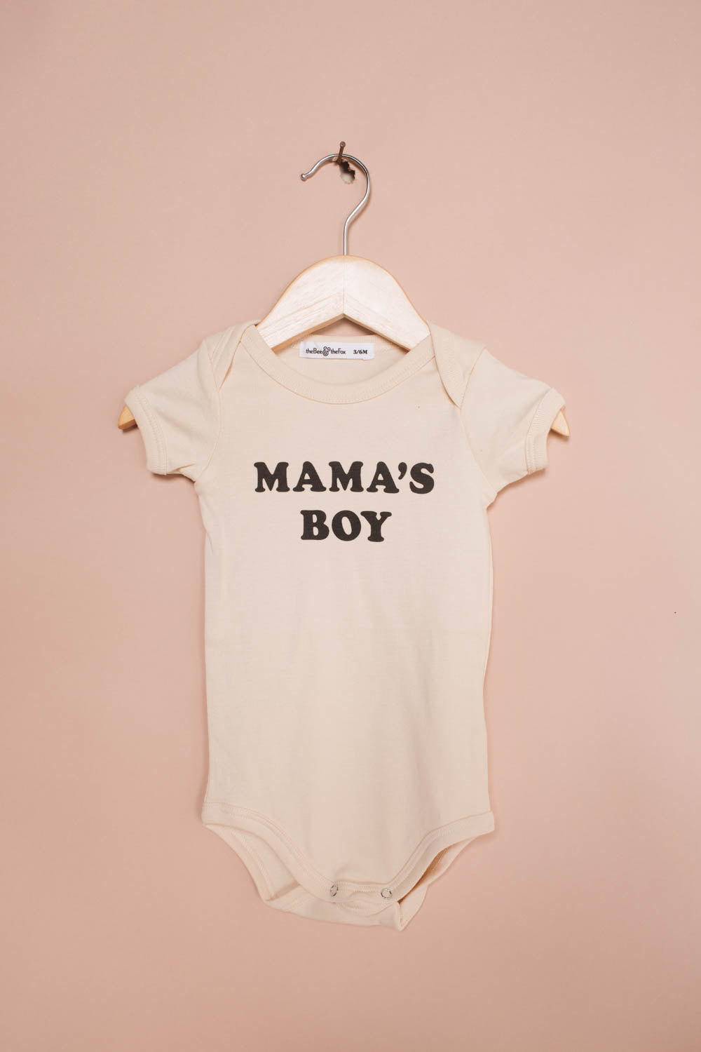 Mama's Boy Onesie for Newborns to 18 Months The Bee The Fox