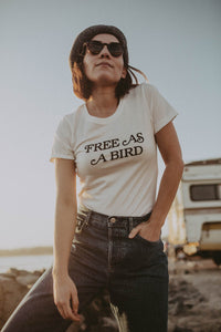 Free as a Bird Crewneck Shirt for Women by The Bee and The Fox