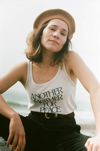 Another Mother for Peace Tank for Women by The Bee and The Fox