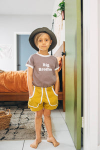 Big Brother Ringer Tee for Kids by The Bee and The Fox