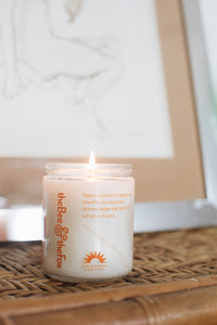 Candle NO.1 Sandalwood Look at you glow by The Bee & The Fox