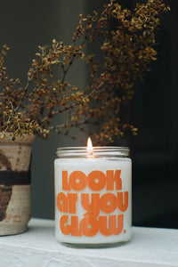 Candle NO.1 Sandalwood Look at you glow by The Bee & The Fox