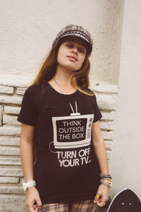 Think Outside the Box | Fitted Crewneck