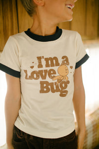 I'm a Love Bug Kids Tee by The Bee & The Fox
