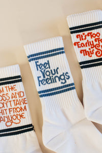 Feel Your Feelings | Socks