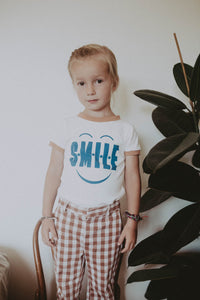 Smile Ringer Tee for Kids by The Bee and The Fox