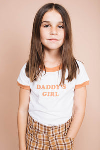 Daddy's Girl Ringer Tee for Kids by The Bee and The Fox