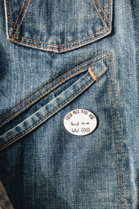 Fresh Milk Made Here Enamel Pin by The Bee and The Fox
