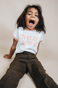 Future Voter Ringer Tee for Kids by The Bee and The Fox