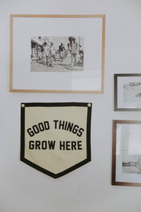 Good Things Grow Here Banner by The Bee and The Fox