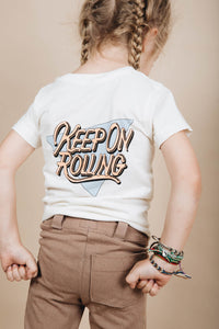 Keep On Rolling Shirt for Kids by The Bee and The Fox