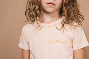 Not Your Rival - Sisterhood Shirt for Kids by The Bee and The Fox