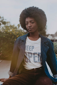 Keep Your Mind Open Shirt for Women by The Bee and The Fox