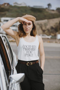 Another Mother for Peace Tank for Women by The Bee and The Fox