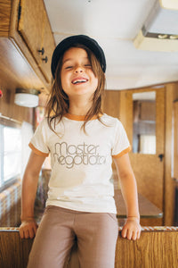 Master Negotiator Shirt for Kids by The Bee & The Fox